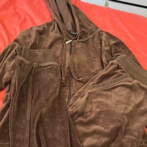 Fashion Nova Brown Hoodie Sweater